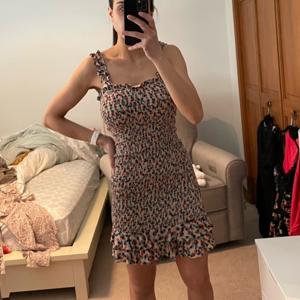 Olivaceous Multicolor Dress